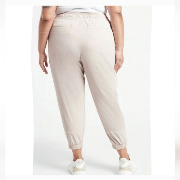 Athleta Brooklyn Textured Windowpane Jacquard Jogger Size 3x - Picture 5 of 5
